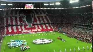 Choreographie FC Bayern - Chelsea FC - Europapokalfinale 2012