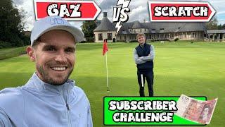 I Challenged A SCRATCH Golfer To A Scratch Match