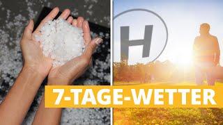 7-Tage-Wetter: Graupelschauer in Kaltluft und ein Hoch in Sicht