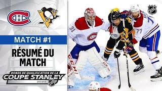 Canadiens vs Penguins Match #1 | Séries 2020 Ronde de qualification 01/08/20