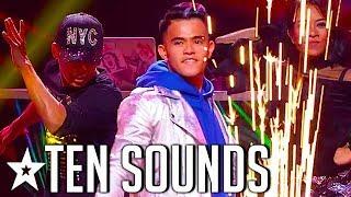 HUMAN BEATBOXER Does 10 New Sounds on Asia's Got Talent 2017