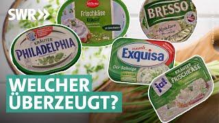 Kräuterfrischkäse im Vergleichstest | Marktcheck SWR