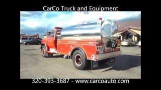 Used GMC Pumper / Tanker Fire Truck For Sale by CarCo Truck