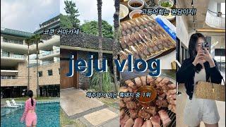 [vlog] 올해 제주도만 3번째 여행️ / 제주도민 찐 맛집 / 코쿤의 커마카세️ / 제주 동쪽,서쪽 여행코스는 여기로 / 서귀포 여행 루트 / 제주 그랜드조선 호캉스️