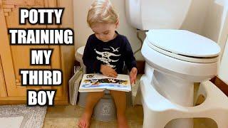 3 Day Potty Training Method Vlog | Potty Training my 3rd Boy #pottytraining
