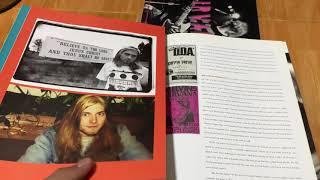 Nirvana Ilustrated Story, Kurt Cobain Journals and Courtney Love Diaries Coffee Table Books