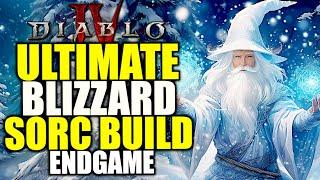 Diablo 4 BEST Sorcerer Build for Season 4 - BLIZZARD Sorcerer Build