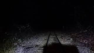 Night Run  at White  Creek  Railroad