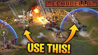 This Sabertooth Tech WINS GAMES! - High MMR Cast - Mechabellum Gameplay Guide