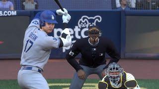 Los Angeles Dodgers vs San Diego Padres - MLB Today 7/30 Full Game Highlights - MLB The Show 24 Sim