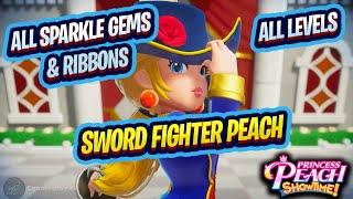 Princess Peach Showtime - Sword Fighter Peach All Levels