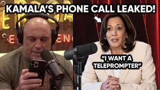 LEAKED Phone Call EXPOSES Kamala's Full List of Demands for Joe Rogan Podcast! (Parody)