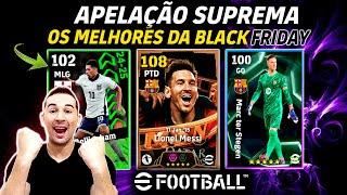 ABSURDO! NOVO MESSI 108 E JOGADORES FREE, QUEM SÃO OS MELHORES DA BLACK FRIDAY NO EFOOTBALL 2025?