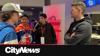 Newcomers welcomed into Rogers Place ahead of Edmonton Oilers’ New Canadians Night by Rogers