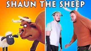 The Bull - SHAUN THE SHEEP | Shaun The Sheep Funny Animated Cartoon | Woa Parody