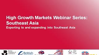 BCC Webinar: Doing Business in Southeast Asia