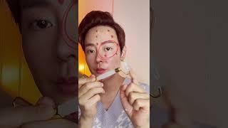 How to use tools to massage your face #kbeauty #skincare #faceyoga #facebeautytips #facemassage