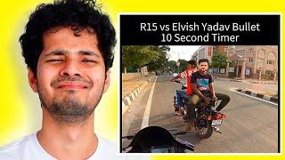 Elvish Yadav Vs R15 Race 