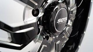 Sota Offroad SCAR Wheel 20x9 Death Metal Gloss Black w/ Milled Accents 556DM