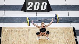 Annie Thorisdottir's Shocking 200-lb Snatch