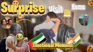 Gave Surprise Visit At Home | Emotional Moment