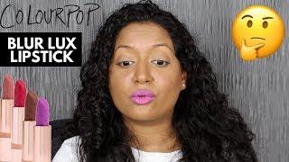 Colorpop Blur Lux Lipstick Review