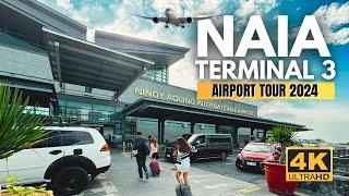 How’s NAIA Terminal 3 Under Its New Management? | Manila Airport Tour | 4K | Philippines