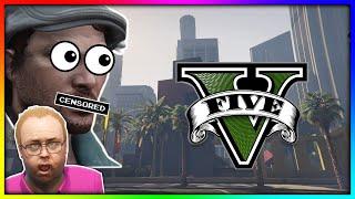We attempt to rob the smallest bank | GTA V FUNNY MOMENTS