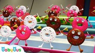 Donuts and His Friends | Learn Numbers, Color Song | Nursery Rhymes | Kids Songs | BabyBus