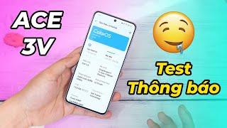 Test thông báo OnePlus ACE 3V: Có làm được máy chính? Test tốc độ cảm ứng, GPS