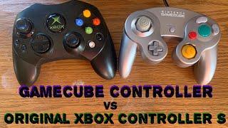 GameCube Controller vs Original Xbox Controller S