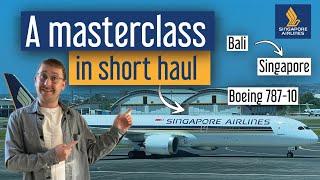 SINGAPORE AIRLINES 787-10 | Bali to Singapore | Economy Trip Report