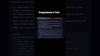 Unlock Coding Efficiency with Programmer's Tool: 30 Seconds of Code  #30secondsofcode