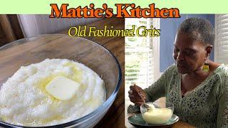 How to Cook Homemade Southern Style Grits |Easy and Quick Recipe| Mattie's Kitchen