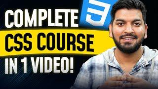 CSS Tutorial For Beginners In Hindi   || 1Shot CSS