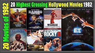 Top 20 Hollywood Movies Of 1982 | Hit or Flop | 1982 की बेहतरीन फिल्में | with Box Office Collection