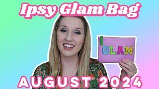 Ipsy Glam Bag | Unboxing & Try-On | August 2024