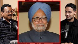 Why Dr Manmohan Singh Was One Of The Greatest Leader In India? - Arvind Kejriwal | Raj Shamani Clips