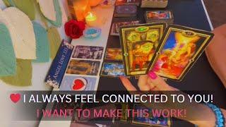 ️ I ALWAYS FEEL CONNECTED TO YOU! I WANT TO MAKE THIS WORK! LOVE TAROT READING SOULMATE TWIN FLAME