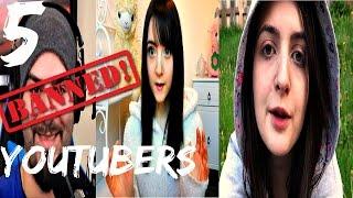 5 Banned YouTubers You Can't Watch Anymore