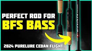 BFS Bass Rod - New 2024 Purelure Cedan Flight Unboxing