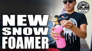 Best Car Wash Foam Cannon for Low PSI - New TORQ Snow Foamer - Chemical Guys Car Care