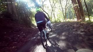 Aptos Nisene Marks State Park Mountain Cold Bike Ride Beginner Kids Grom Family Ride