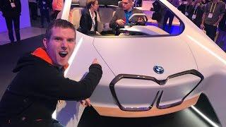 Holographic Touch Interface in a CAR? - BMW @ CES 2017