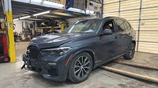 2021 BMW X5 i40Xdrive - $28.250 . Сладкий вариант или запчасти всю прибыль утащат? Авто из США 