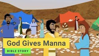 Bible story "God Gives Manna" | Kindergarten Year B Quarter 3 Episode 12 | Gracelink