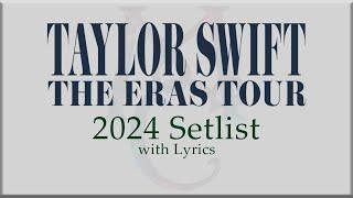 [NEW SETLIST]  Taylor Swift " THE ERAS TOUR" with Lyrics