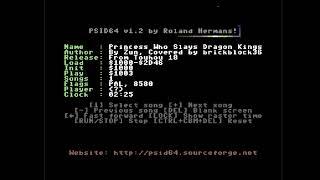 C64 Music:  The Princess Who Slays Dragon Kings by brickblock369! 11 November 2021!