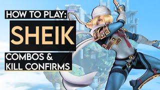 How To Play SHEIK: Basic Combos & Kill Confirms (Super Smash Bros. Ultimate)
