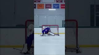 What a SNIPE! | Goalie Coach Goes Bardown  #hockey #goalietraining #goaliecoach